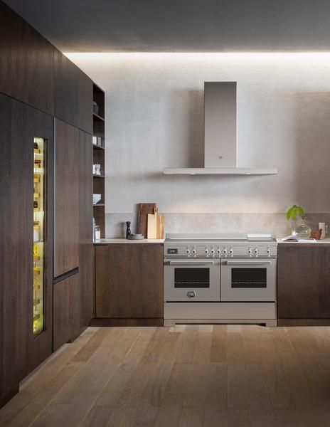 Bertazzoni Professional 120cm Induction Range Cooker with Twin Oven in Stainless Steel_Lifestyle
