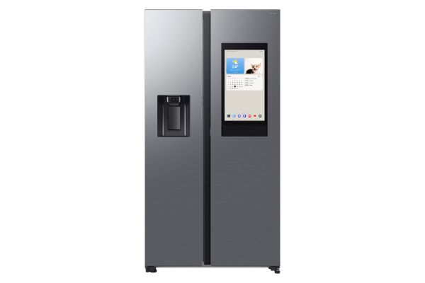 Samsung RS90F66BETEU Samsung Family Hub™ 614L Smart American Fridge Freezer in Silver
