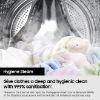 Samsung WD80TA046BE/EU  Series 5 ecobubble™ 8kg/5kg 1400 Spin Washer Dryer - White_hygiene steam
