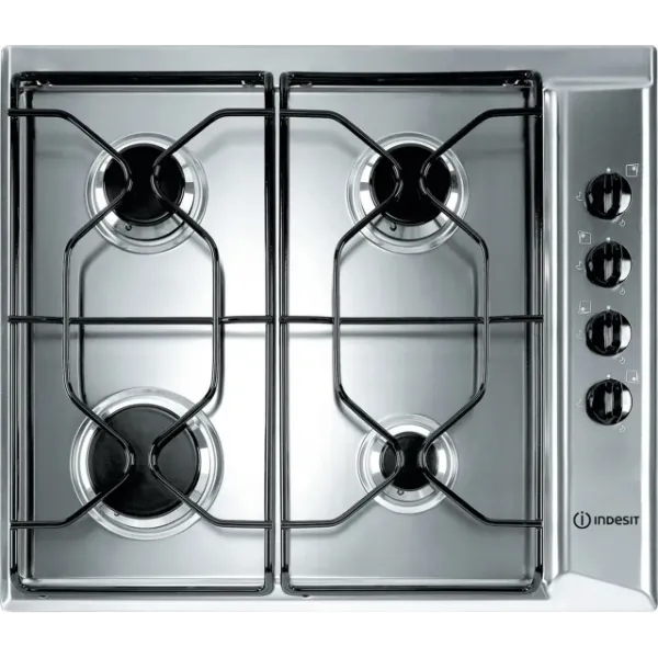 Indesit PAA 642 IX/I WE1 Gas Hob - Stainless Steel main