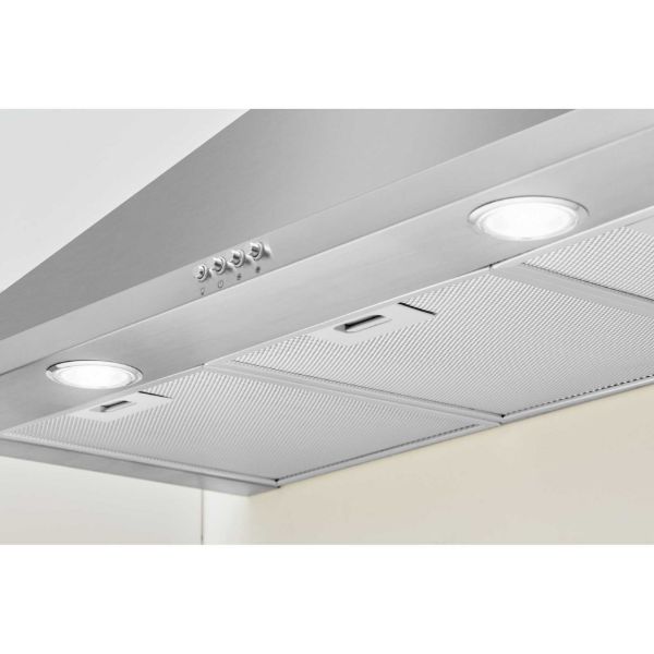 Indesit IHPC 9.5 LM X 90cm Chimney Hood - Stainless Steel light 2