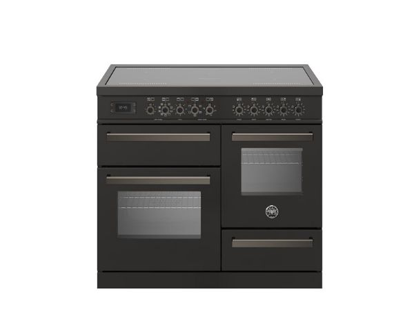 Bertazzoni Professional 100cm Induction XG Range Cooker in Carbonio