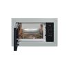 Indesit MWI 125 GX UK Built In Microwave and Grill - Stainless Steel open