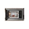 Indesit MWI 125 GX UK Built In Microwave and Grill - Stainless Steel open 2