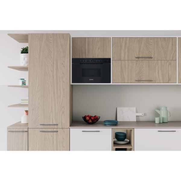 Indesit IM K12 BUK Built In Microwave and Grill - Black demo