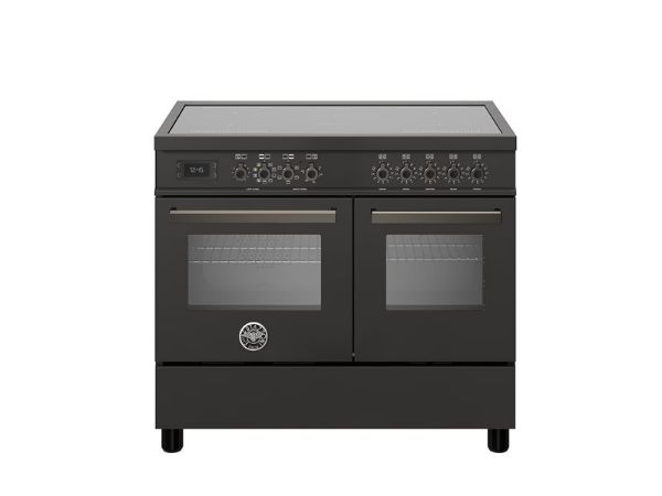 Bertazzoni Professional 100cm Induction Twin Oven Range Cooker in Carbonio