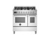 Bertazzoni Professional 90cm Dual Fuel Twin Oven Range Cooker in Stainless Steel