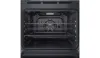 Indesit IO 233 X UK Click&Clean Electric Single Fan Oven - Stainless Steel inside