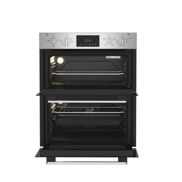 Indesit DUI 10D IX Built Under Electric Fan Double Oven - Stainless Steel main 2