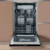 Hotpoint HP2IE10CS80UK Integrated Slimline Dishwasher with Rapid Wash open