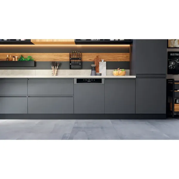 Hotpoint H3B L626 X UK Integrated Dishwasher - Inox main 2
