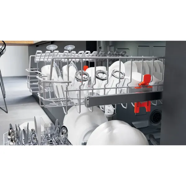 Hotpoint H3B L626 X UK Integrated Dishwasher - Inox drawers