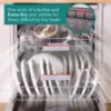 Bosch SMS4EMW06G Freestanding Dishwasher In White