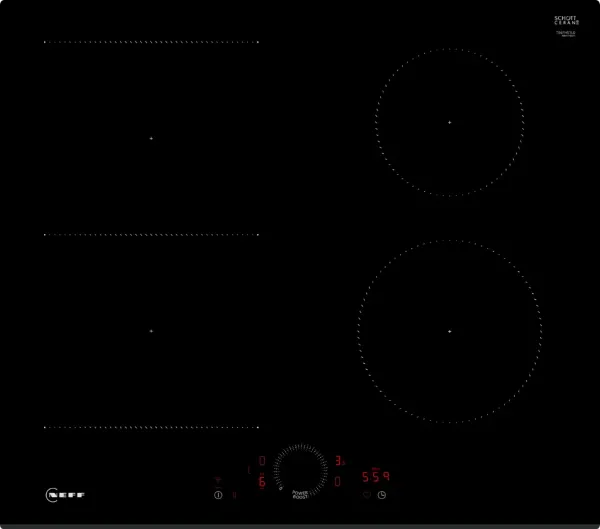 Neff T56FHS1L0 60cm Induction Hob in Black