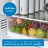 Bosch KGN34NLEAG Freestanding Fridge Freezer in Stainless Steel Look