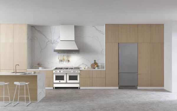 Bertazzoni Heritage 120cm Dual Fuel Range Cooker Twin Oven with Griddle Dual Fuel in Avorio_Lifestyle