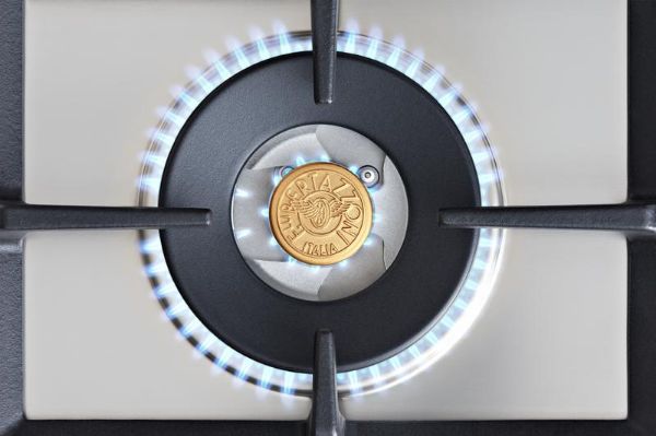 Bertazzoni Heritage 120cm Dual Fuel Range Cooker Twin Oven with Griddle Dual Fuel in Stainless Steel_Hob