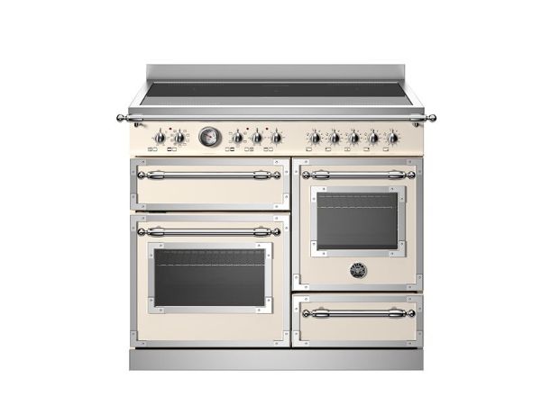 Bertazzoni Heritage 100cm Induction Range Cooker XG Oven in Avorio