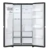 LG GSLC40EPPE 91.3cm 50/50 Frost Free American Fridge Freezer - Matte Black_interior