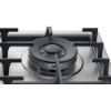 Hotpoint PPH 60G DF IX UK Hob - Silver Inox single hob