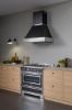 Bertazzoni Heritage 90cm Dual Fuel Range Cooker Single Oven in Matt Nero_Cooker
