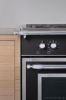 Bertazzoni Heritage 90cm Dual Fuel Range Cooker Single Oven in Matt Nero_Cooker