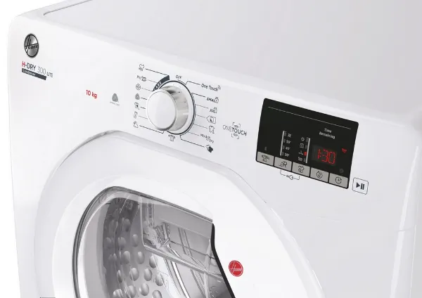 Hoover H-Dry 300 HLE C10DE-80 10kg Condenser Tumble Dryer - White_programmes