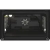 Hotpoint DUH 12G1 B 72cm Built Under Double Fan Oven in Black with Telescopic Shelf_interior