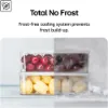 LG GBBS524CEV 375L NatureFRESH Fridge Freezer in Essence Black Steel_total no frost