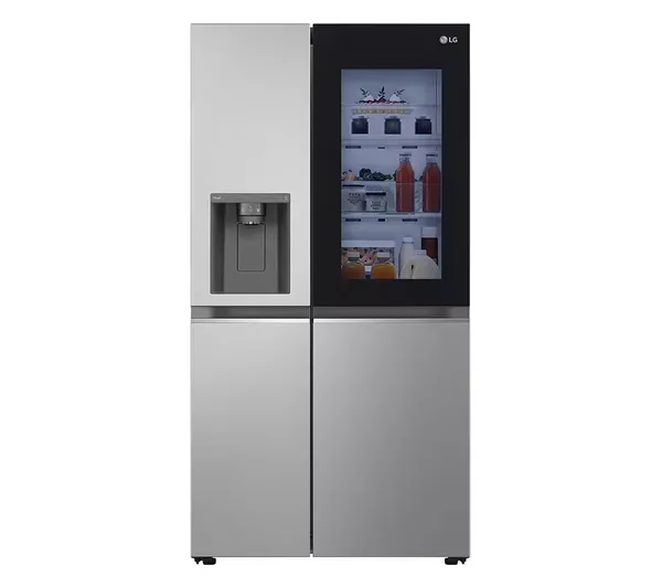 LG GSGV81PYLL American Style Smart Total No Frost Fridge Freezer with InstaView™ - Prime Silver_main