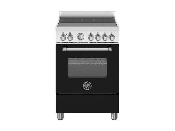 Bertazzoni Master 60cm Induction Single Oven Range Cooker in Matt Nero