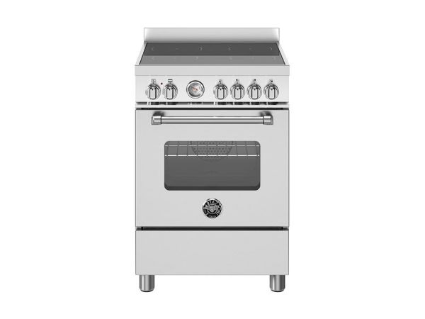 Bertazzoni Master 60cm Induction Single Oven Range Cooker in Stainless Steel