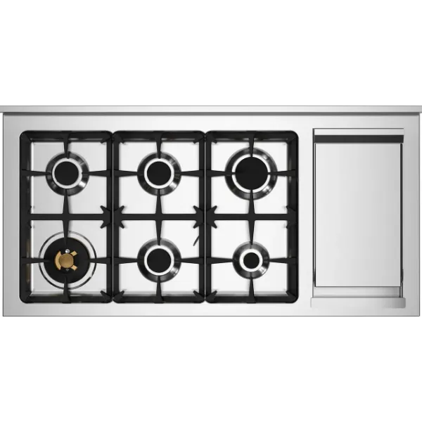 Bertazzoni Master Deluxe 120cm Dual Fuel Twin Oven Range Cooker in Matt Nero
