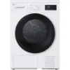 LG RHA1008NWK 8kg Heat Pump Tumble Dryer in White_main
