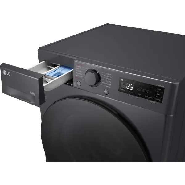 LG FWY706GBTN1 10kg/6kg 1400 Spin  Washer Dryer - Slate Grey_detergent drawer