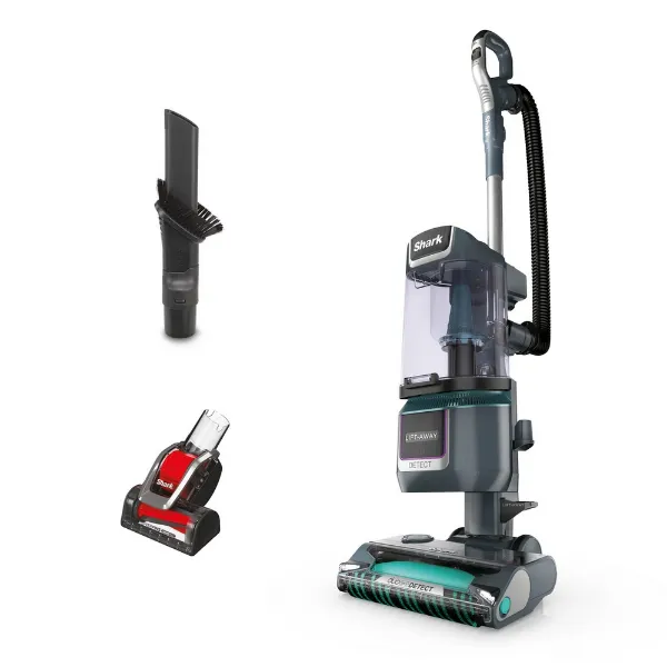 Shark LA791UKT Detect Pet Pro Upright Corded Vacuum - Adriatic Teal / Silver_main