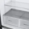 LG GMM41MSBEM 474L American Style Multi Door Fridge Freezer in Silver_drawers