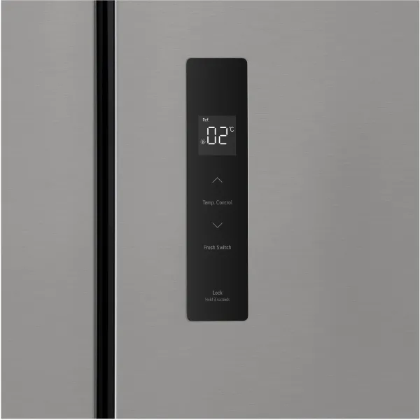 LG GMM41MSBEM 474L American Style Multi Door Fridge Freezer in Silver_display