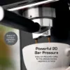 Swan SK22113BLK Espresso Coffee Machine - Black_powerful 20 bar pressure