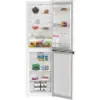 Hotpoint HPKH 1261 W5UK No Frost 50/50 Freestanding Fridge Freezer with Bottle Rack - WhiteOpen