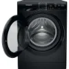 Hotpoint NSWF946BSUK Freestanding AntiStain 9kg Washing Machine in Black_Open