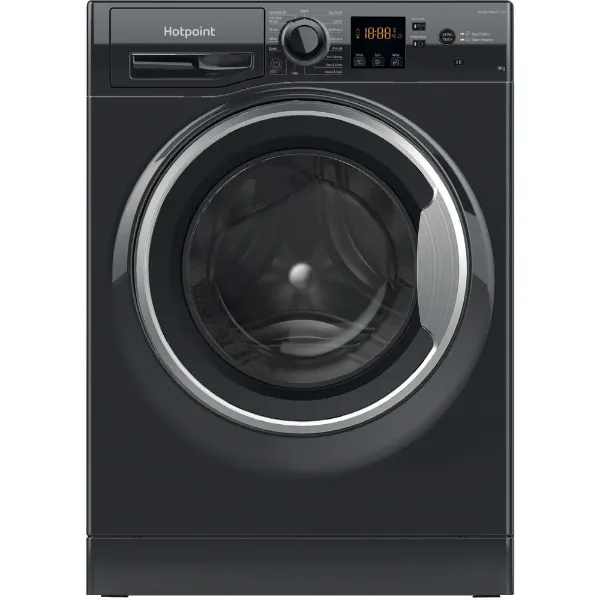Hotpoint NSWF946BSUK Freestanding AntiStain 9kg Washing Machine in Black