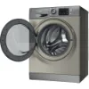 Hotpoint NDB8635GKUK 8+6kg Freestanding Washer Dryer in Graphite Open