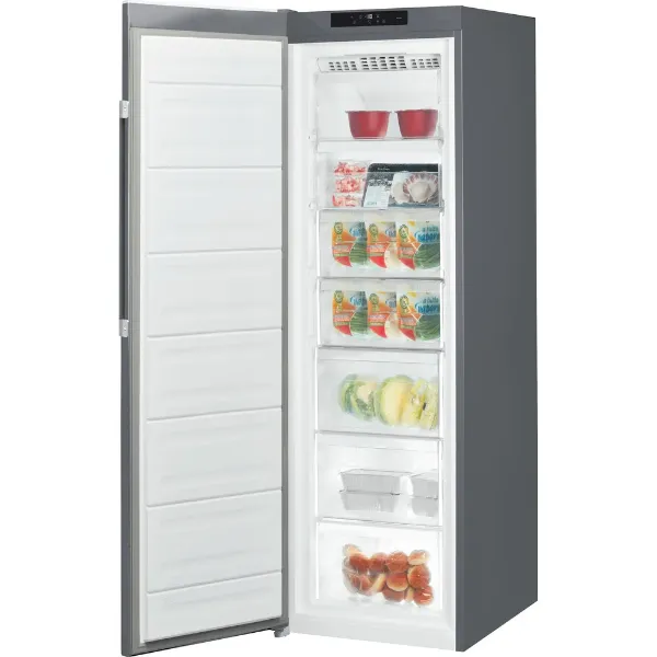 Hotpoint UH8F2CGUK Freestanding No Frost Upright Freezer in Graphite_Open