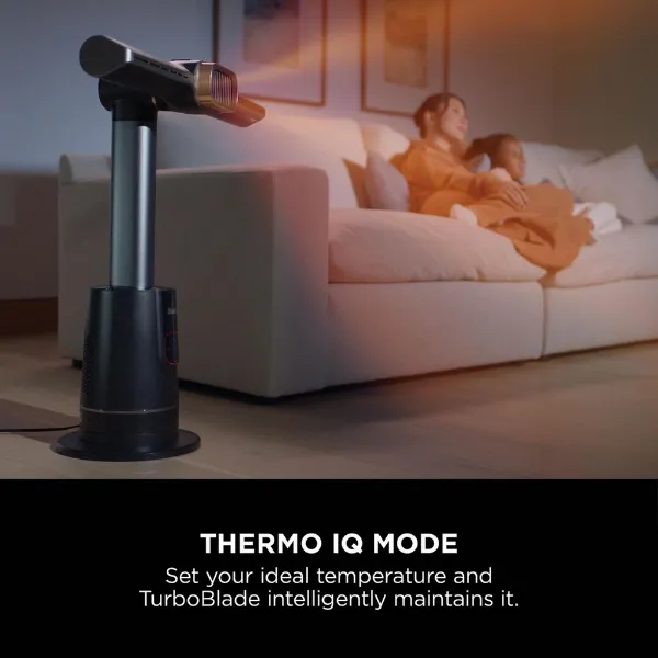Shark TH200UK Fan & Heater - Charcoal_thermo iq mode