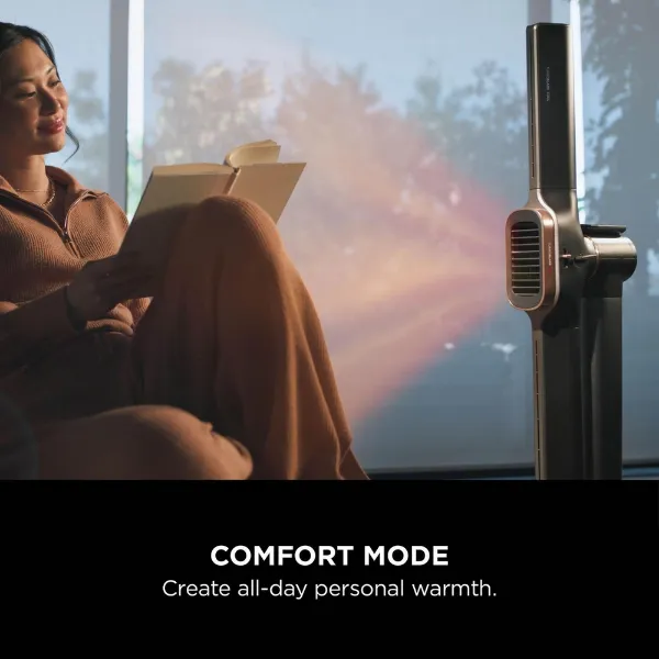 Shark TH200UK Fan & Heater - Charcoal_comfort mode