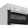 Zenith ZET605W 60cm Electric Cooker with Ceramic Hob - White_controls