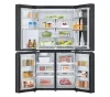 LG GMK960EV2E 646L InstaView™ American Style Fridge Freezer in Essence Black Steel_interior