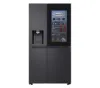LG GSXE91EVAD 628L InstaView™ Side-By-Side American Style Fridge Freezer in Essence Black Steel_main