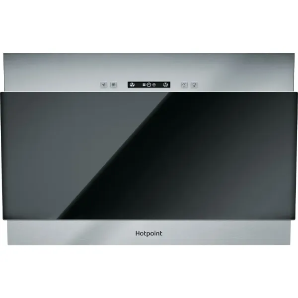 Hotpoint PHVP64FALK/1 60cm Chimney Cooker Hood in Black 